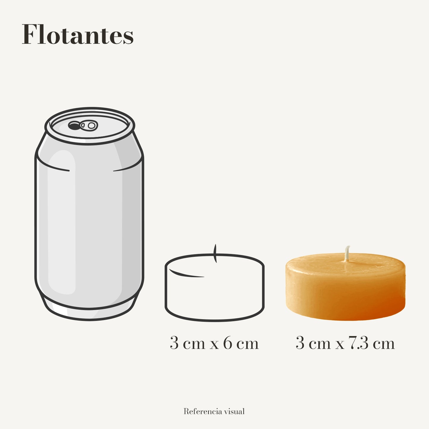 Flotantes naranja - La Vela Amaltea