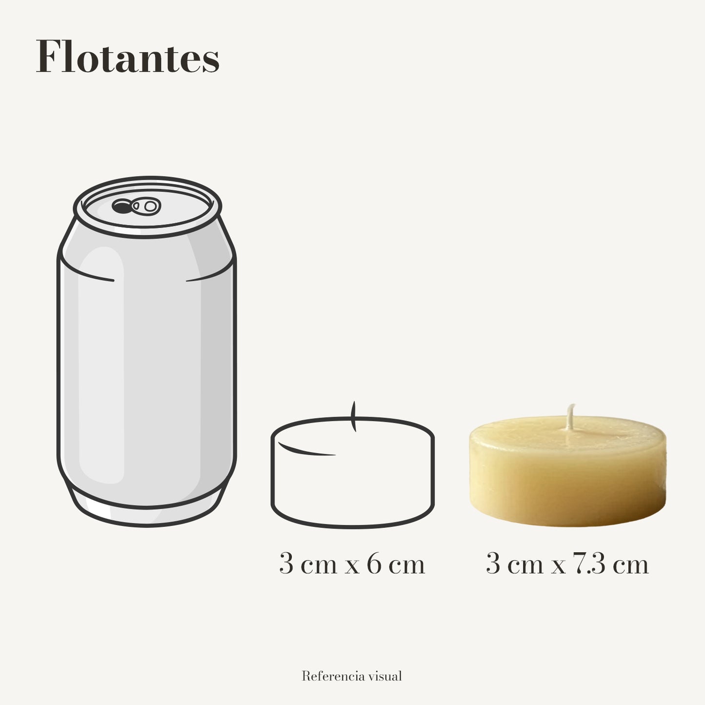 Flotantes natural - La Vela Amaltea