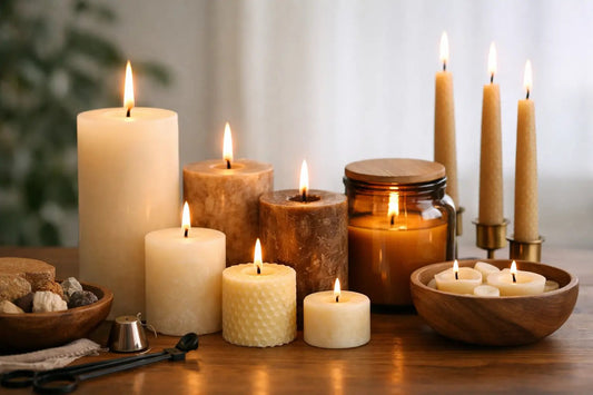 Velas artesanales de larga duración: cómo elegir - La Vela Amaltea