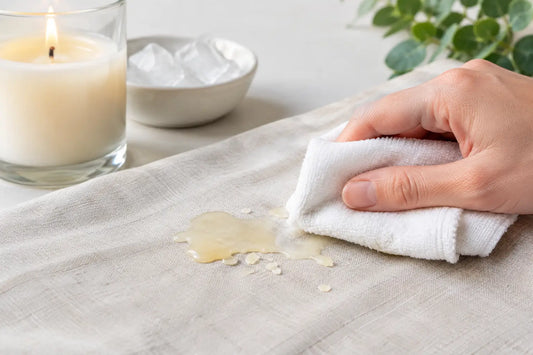Cómo retirar cera de tela sin dejar marca