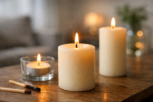 Cómo funciona la combustión de velas en casa