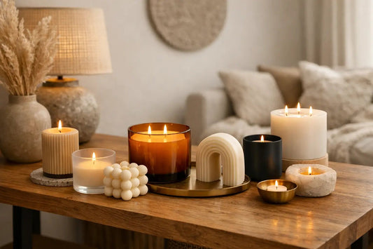 Tendencias en velas para hogar con carácter - La Vela Amaltea