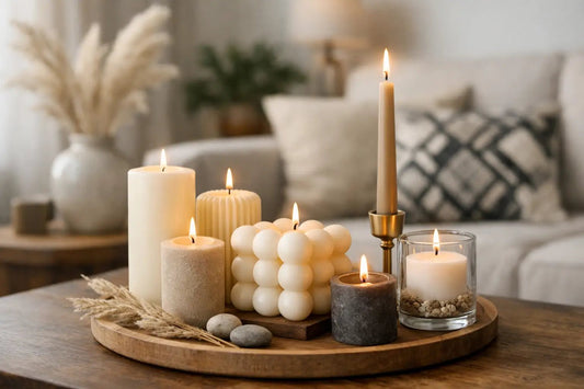 Cirios decorativos para hogar con estilo - La Vela Amaltea