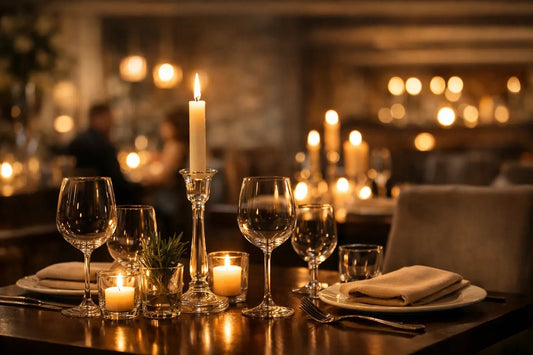Cómo ambientar restaurante con velas - La Vela Amaltea