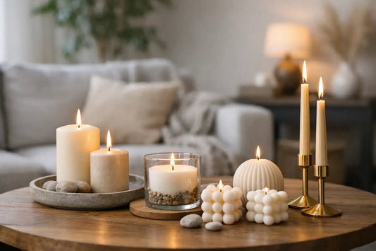 Velas decorativas para sala: cómo elegirlas - La Vela Amaltea