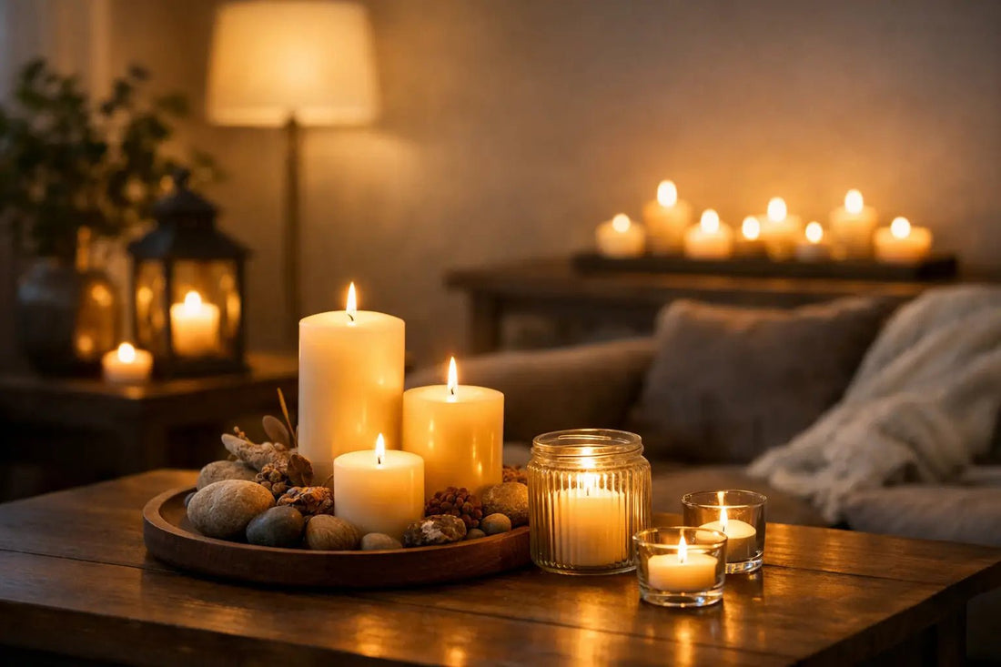 Guía para iluminar espacios con velas en casa - La Vela Amaltea