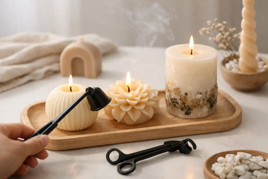 Cómo cuidar velas decorativas artesanales