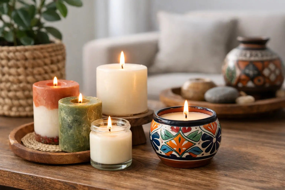 Ventajas de las velas hechas en México al decorar - La Vela Amaltea