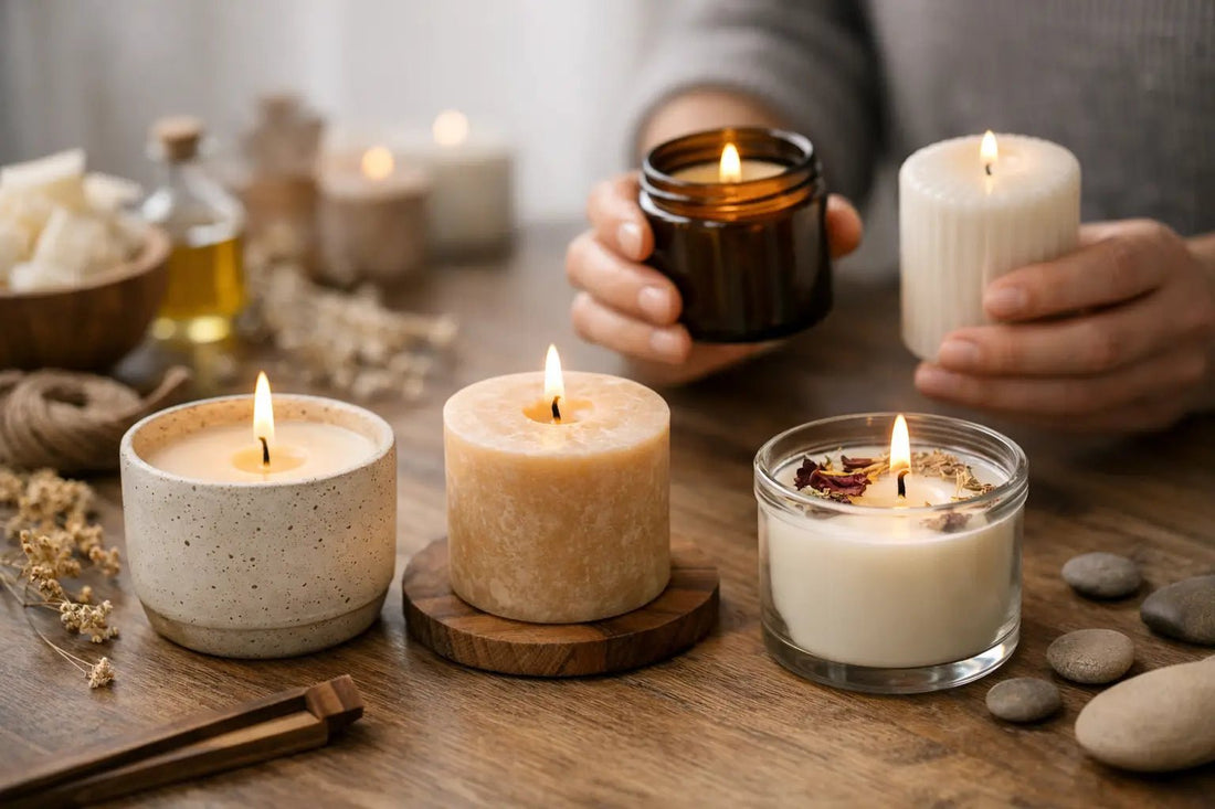 Velas artesanales hechas a mano: cómo elegir - La Vela Amaltea