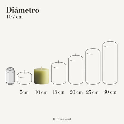 Cirio Verde Limón (Por pedido)