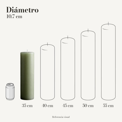 Cirio Pistache 10.7 cm 35 cm