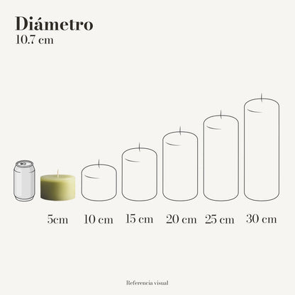 Cirio Verde Limón (Por pedido)