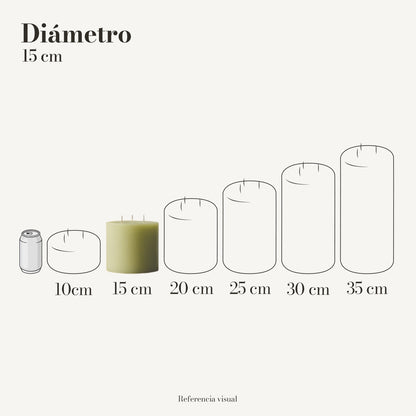 Cirio Verde Limón (Por pedido)