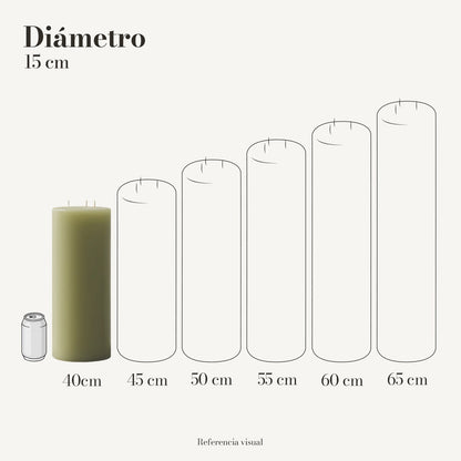 Cirio Verde Limón (Por pedido)