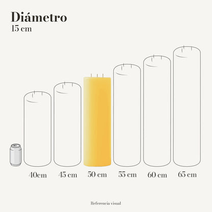 Cirio Amarillo Intenso (Por pedido)