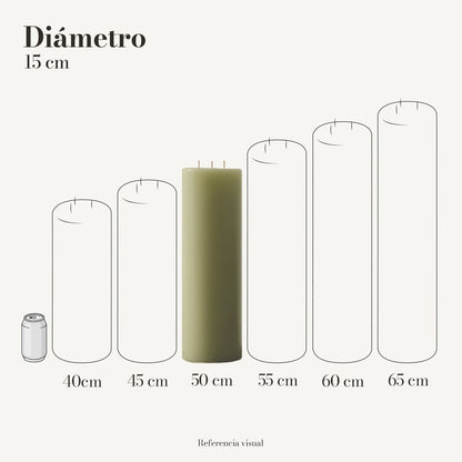 Cirio Verde Limón (Por pedido)