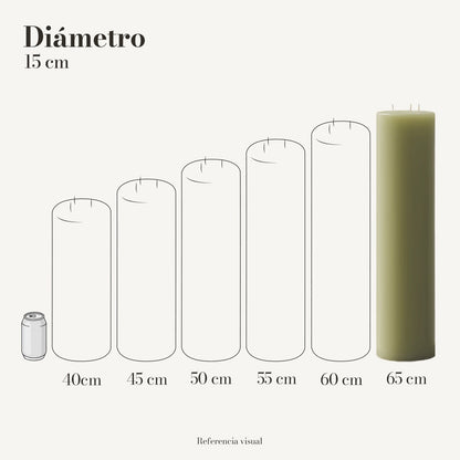 Cirio Verde Limón (Por pedido)