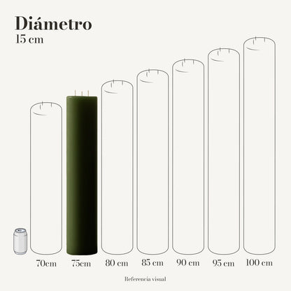 Cirio Verde Pino (Por pedido)