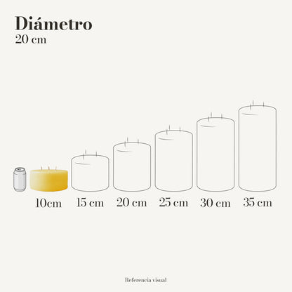 Cirio Amarillo Intenso (Por pedido)