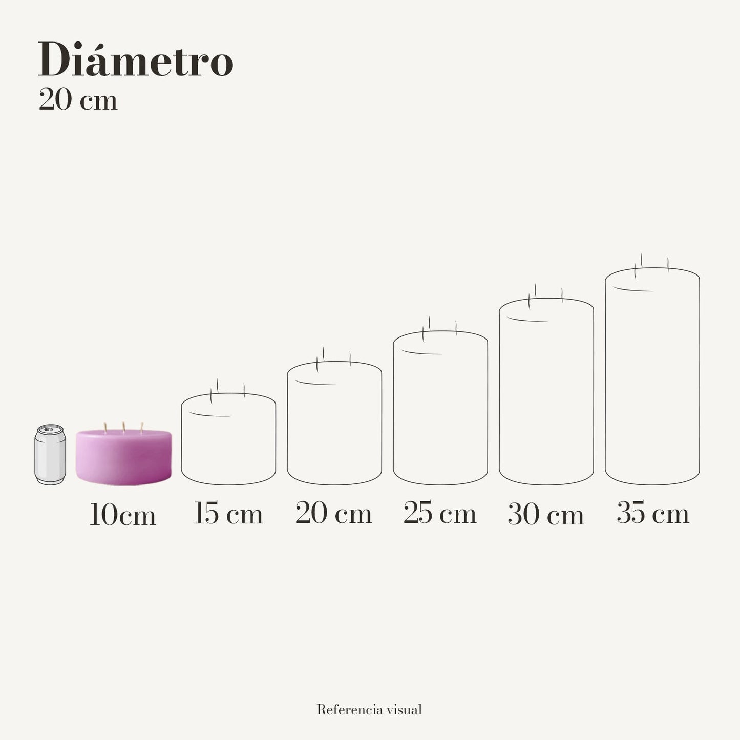 Cirio Rosa Mexicano (Por pedido)