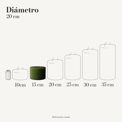 Cirio Verde Pino (Por pedido)