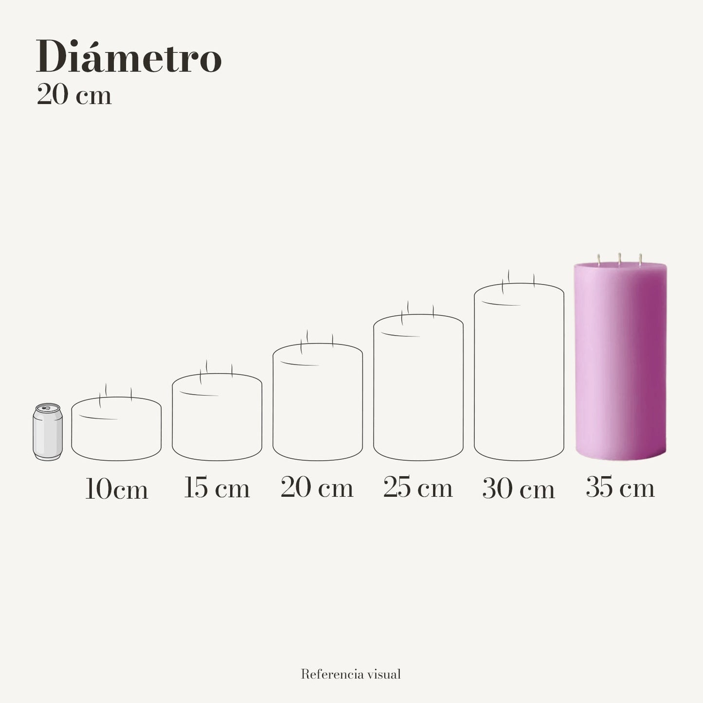 Cirio Rosa Mexicano (Por pedido)