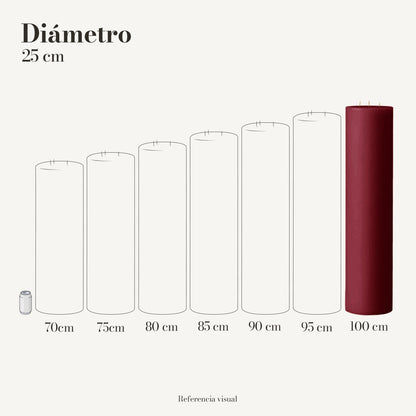 Cirio Vino 25 cm 100 cm