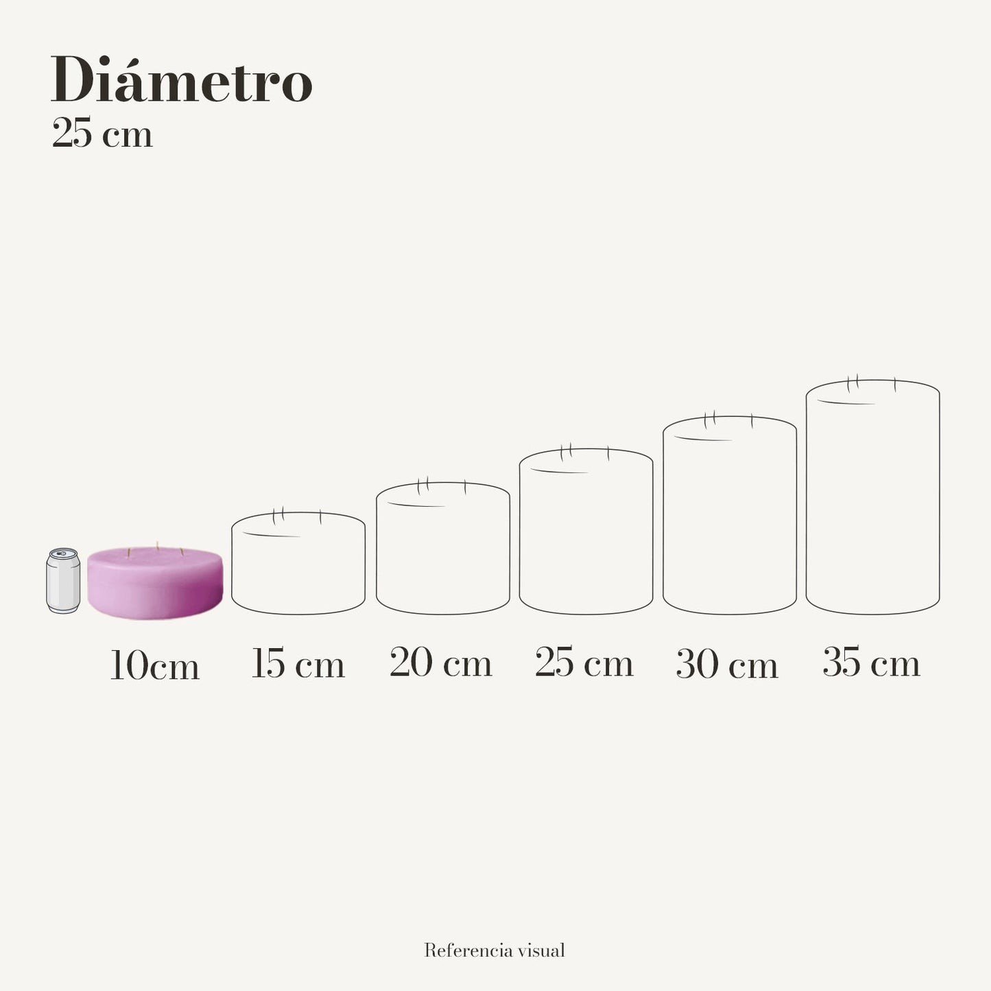 Cirio Rosa Mexicano (Por pedido)