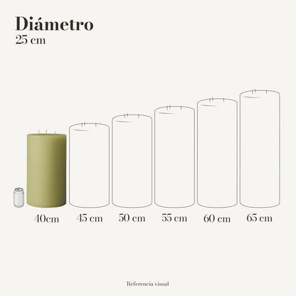 Cirio Verde Limón (Por pedido)