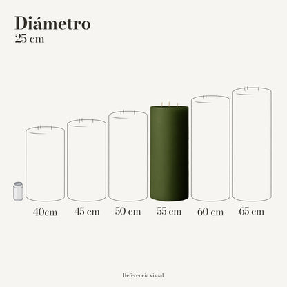 Cirio Verde Pino (Por pedido)