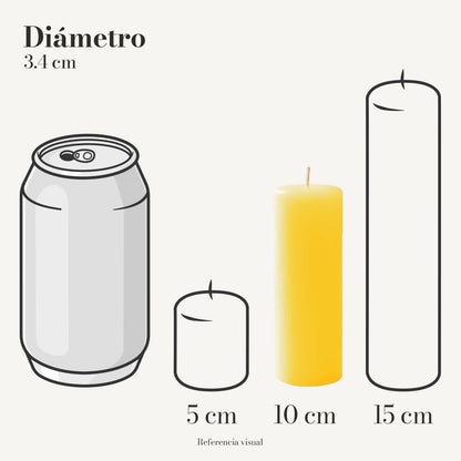 Cirio Amarillo Intenso (Por pedido)