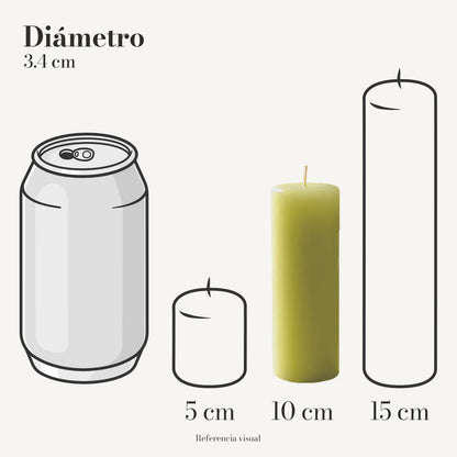 Cirio Verde Limón (Por pedido)