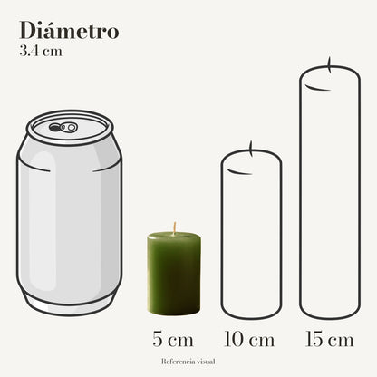 Cirio Verde Pino (Por pedido)