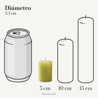 Cirio Verde Limón (Por pedido)