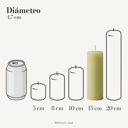 Cirio Verde Limón (Por pedido)