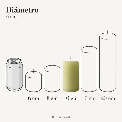 Cirio Verde Limón (Por pedido)