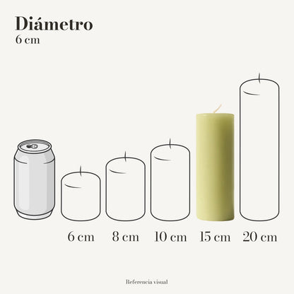 Cirio Verde Limón (Por pedido)