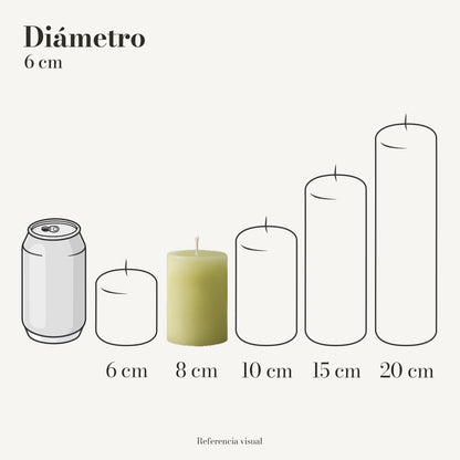 Cirio Verde Limón (Por pedido)