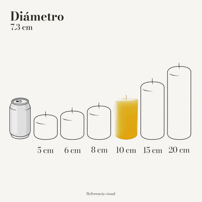 Cirio Amarillo Intenso (Por pedido)