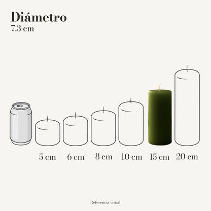 Cirio Verde Pino (Por pedido)