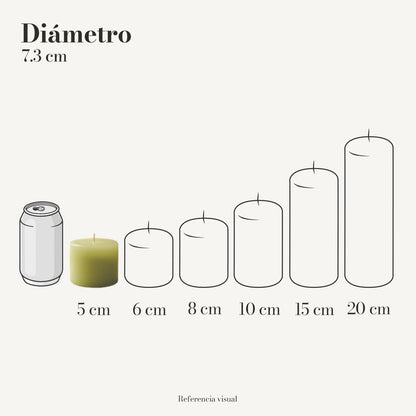 Cirio Verde Limón (Por pedido)