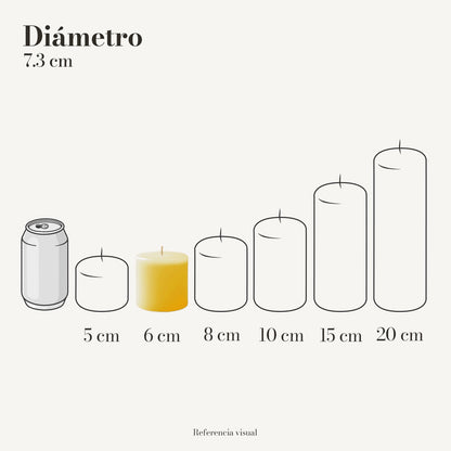 Cirio Amarillo Intenso (Por pedido)