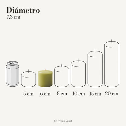Cirio Verde Limón (Por pedido)