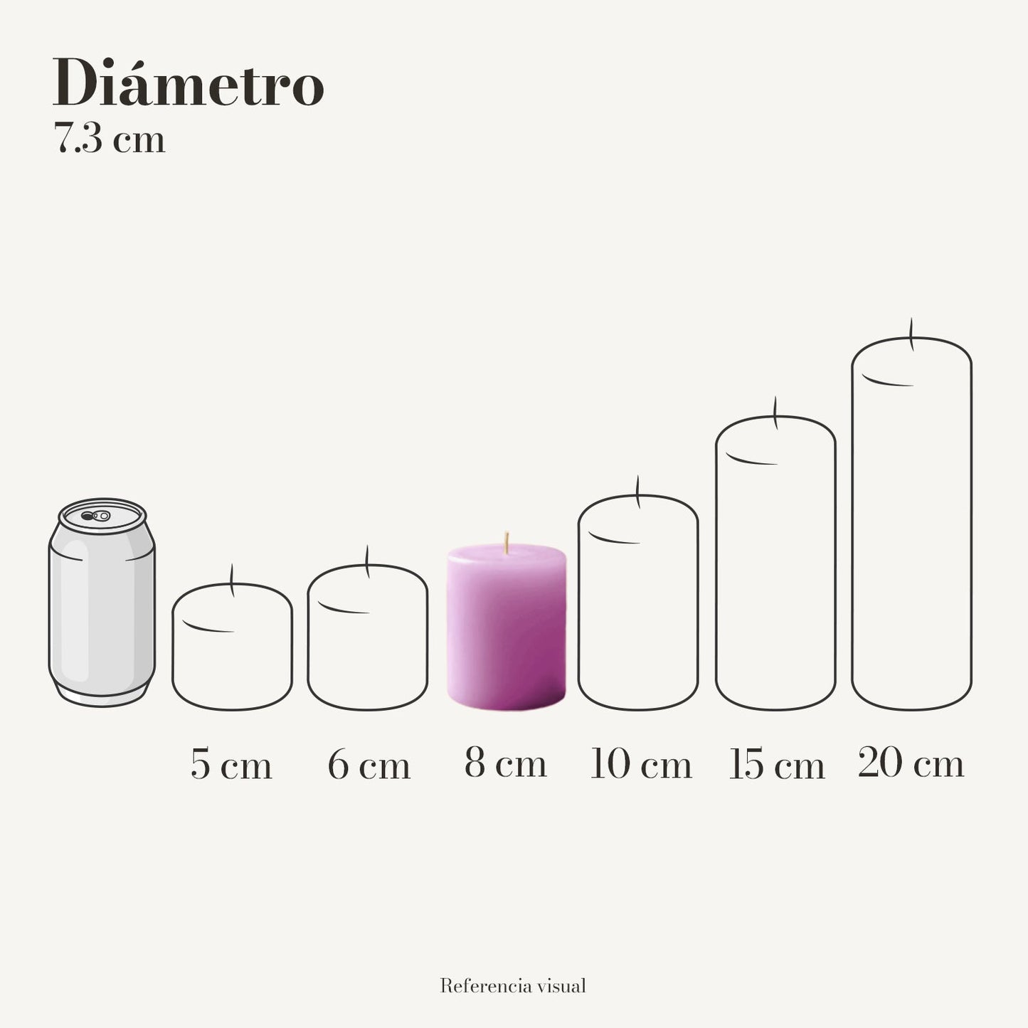 Cirio Rosa Mexicano (Por pedido)