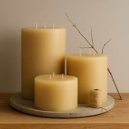 Cirios 20.5 cm de diámetro