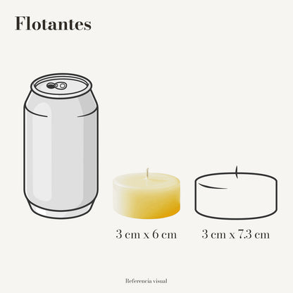 Flotantes amarillo intenso - La Vela Amaltea