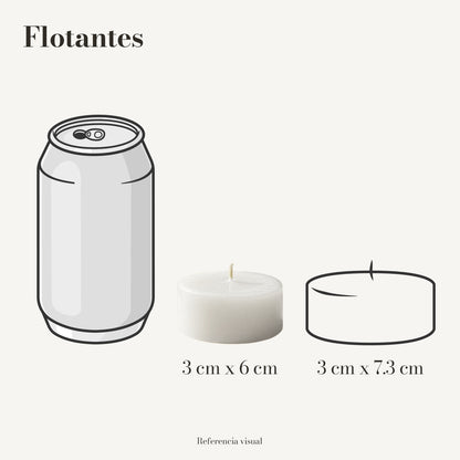 Flotantes blanco - La Vela Amaltea