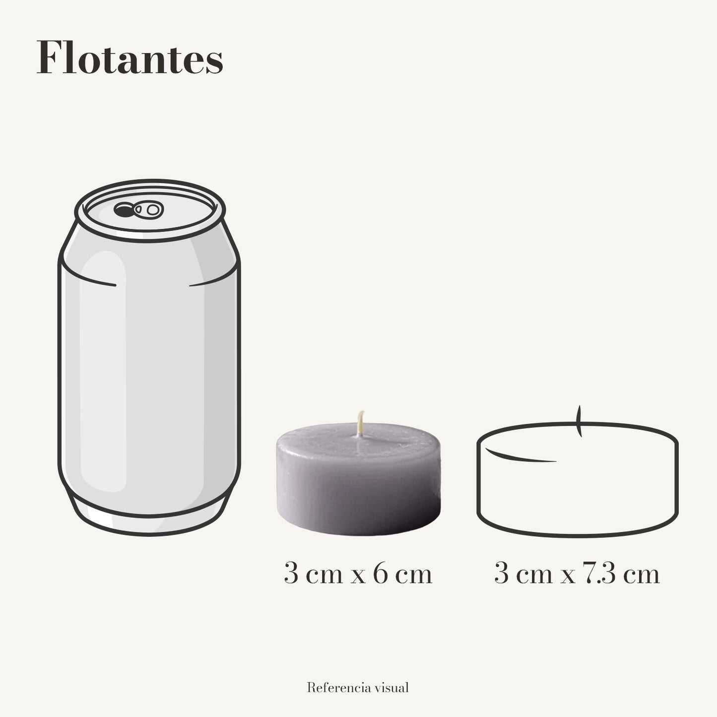 Flotantes gris - La Vela Amaltea