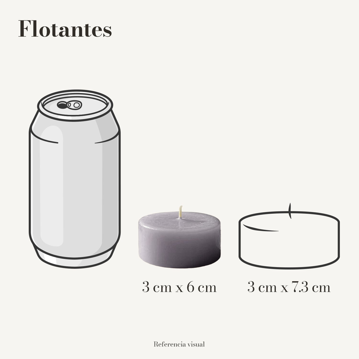 Flotantes gris - La Vela Amaltea