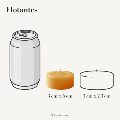 Flotantes naranja - La Vela Amaltea